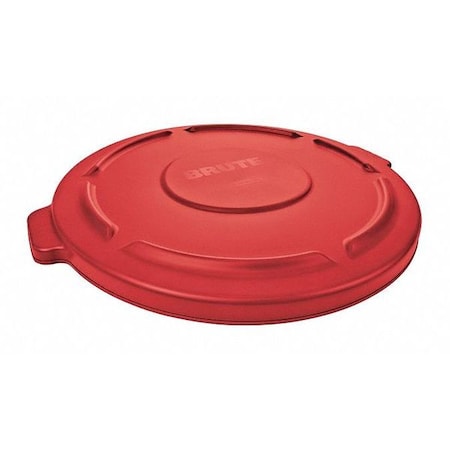Brute Lid Vented 44G/167L Red MPN:FG264560RED