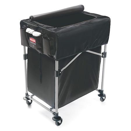 Hamper Cover, 19.88 in W, Black MPN:1889863