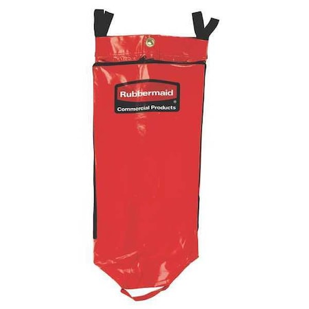 Vinyl Recycling Cart Bag Red MPN:1966882
