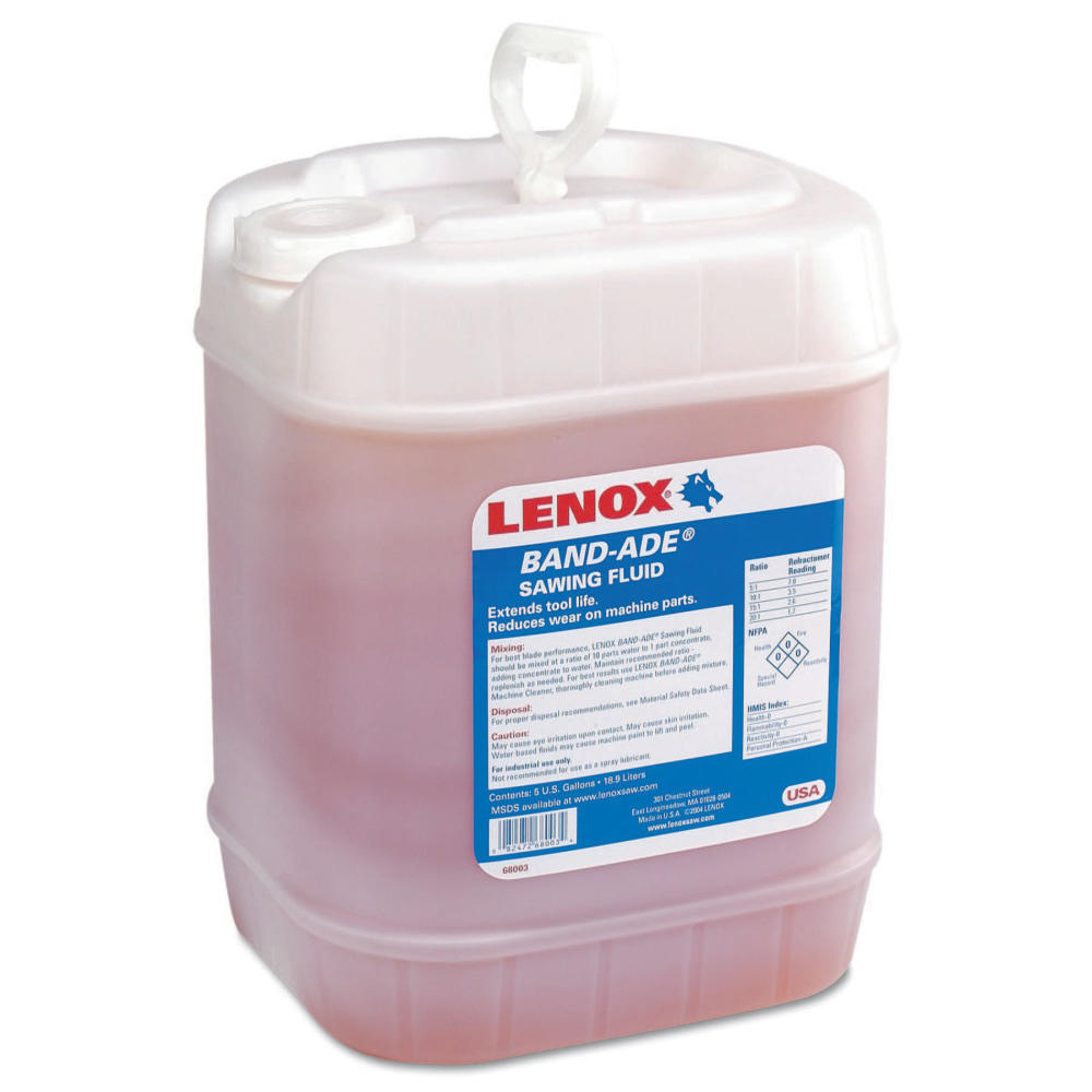Band-Ade Semi-Synthetic Sawing Fluids, 5 gal, Pail MPN:68003
