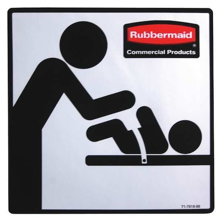 Restroom Door Label MPN:FG7818L10000