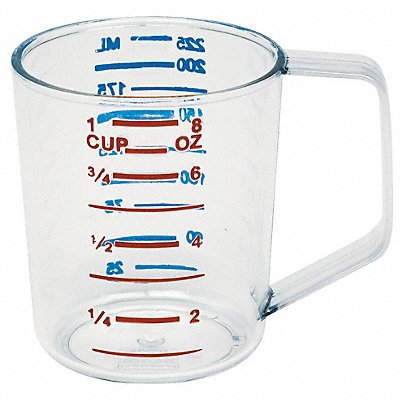 Polycarbonate Measuring Cup 1 Cup Clear MPN:FG321000CLR