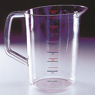 Polycarbonate Measuring Cup 4 Quarts MPN:FG321800CLR