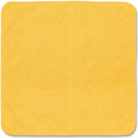 Rubbermaid® Commercial Light Commercial Microfiber Cleaning Cloths 12 x 12 Yellow 24/Pack 1820580