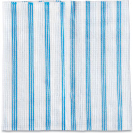 Rubbermaid® HYGEN™ Disposable Microfiber Cleaning Cloths 12x12 Blue/White Stripe 600/CT 2134283