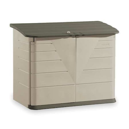 32 cu ft Resin Horizontal Outdoor Storage Shed, Sandstone MPN:FG374701OLVSS