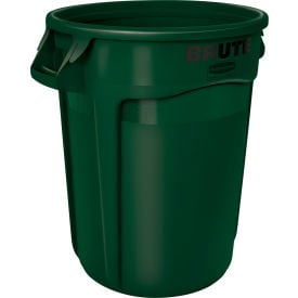 Rubbermaid Brute® Container w/ Venting Channels 44 Gallon Green - 1779741 1779741
