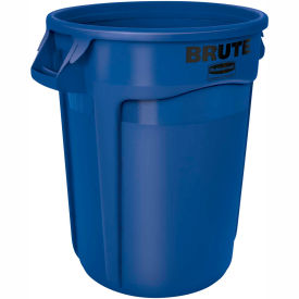 Rubbermaid Brute® 2620 Trash Container 20 Gallon - Blue FG262000BLUE