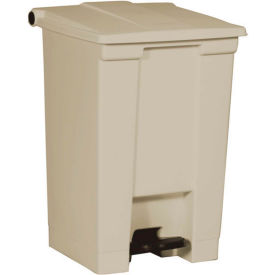 Rubbermaid® Fire Safe Step On Plastic Container 12 Gallon Beige - FG614400BEIG FG614400BEIG