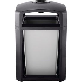 Landmark Series® 35 Gal. Classic Container W/ Dome Top And Ashtray - Sable FG397001SBLE