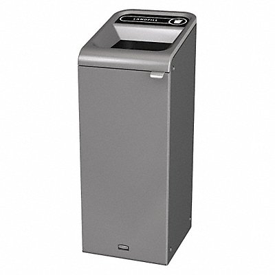 Recycle Container Rectangle 15 gal Gray MPN:1961614