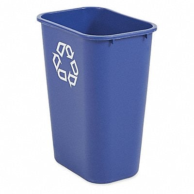 Deskside Recycle Bin 41 qt./39L Blue MPN:FG295773BLUE
