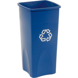 Rubbermaid® Recycling Can 23 Gallon Blue FG356973BLUE