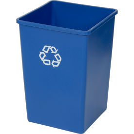Rubbermaid® Recycling Can 35 Gallon Blue FG395873BLUE