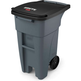Rubbermaid Brute® Rollout Waste Container 32 Gallon Gray - 1971941 1971941 - Pkg Qty 2