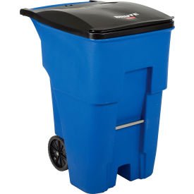 Rubbermaid Brute® 95 Gallon Rollout Container - FG9W2273BLUE FG9W2273BLUE