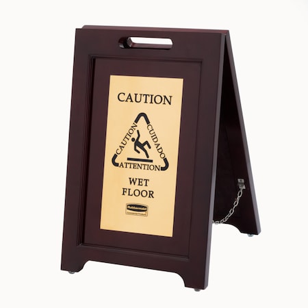 Exec Multi-Ling Caution Sign, Gold MPN:1867507