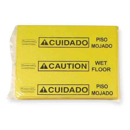 Sorbent Pad, 2 gal, Universal, Yellow, Polypropylene MPN:FG425300YEL
