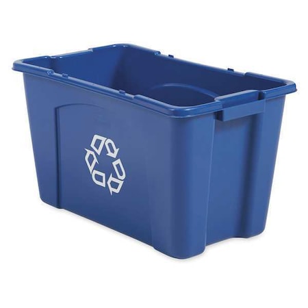 18 Gal Recycle Box MPN:FG571873BLUE