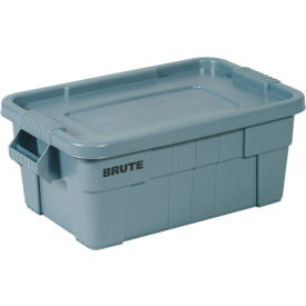 Rubbermaid 14 Gallon Brute Tote with Lid 27-1/2