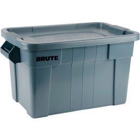 Rubbermaid 20 Gallon Brute Tote with Lid 27-7/8