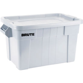 Rubbermaid 20 Gallon Brute Tote with Lid 27-7/8