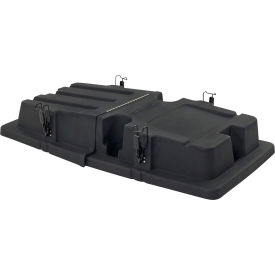 Brute Lid For 1/2 Cu. Yd. Rotomolded Tilt Trucks Black 2221456