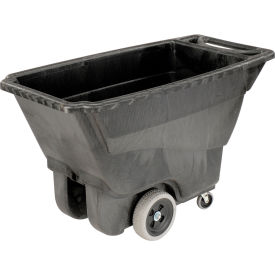 Rubbermaid® Standard Duty Structural Foam Plastic Tilt Truck1/2 Cu. Yd. Cap850 Lbs. CapBlack FG9T1400BLA