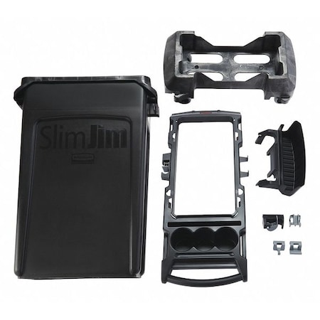 Rim Caddy Kit, Black, 34-5/16