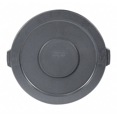 BRUTE 32 Gal Trash Can Lid, Gray MPN:263100GY