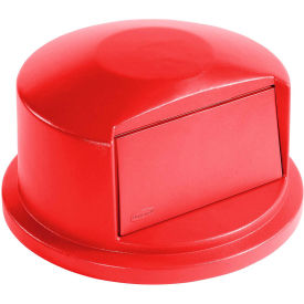 Dome Lid For 44 Gallon Round Trash Container - Red FG264788RED