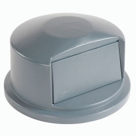 Dome Lid For 55 Gallon Trash Container - Gray FG265788GRAY