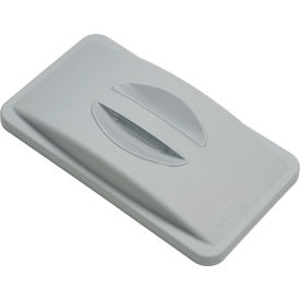 Rubbermaid® Solid Lid With Handle FG268888LGRAY