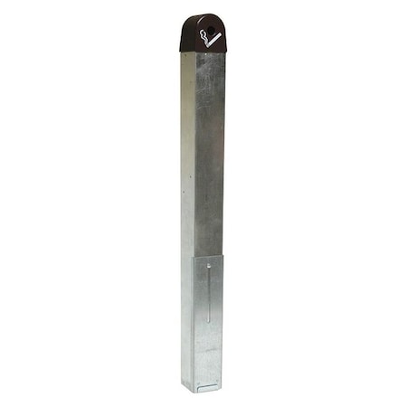 Cigarette Receptacle, Black, 1 gal MPN:FG2570L4BLA