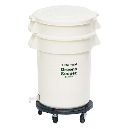 Food Storage Container, 22 1/4 in L, White MPN:FG263600WHT