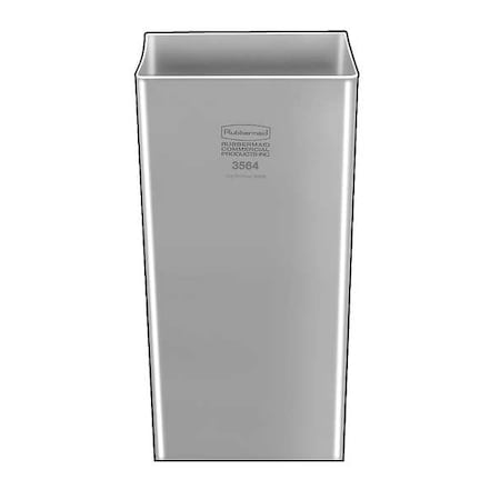 35-1/2 gal Rigid Liners, 18 1/4 in x 29 in, Gray MPN:FG356700GRAY