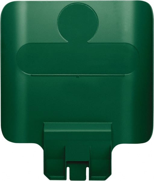 Trash Can & Recycling Container Lid: Square, For 23 gal Recycle Container MPN:2007908