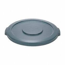 Trash Can & Recycling Container Lid: Round, For 10 gal Trash Can MPN:FG260900GRAY