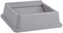 Trash Can & Recycling Container Lid: Square, For 35 & 50 gal Trash Can MPN:FG266400GRAY