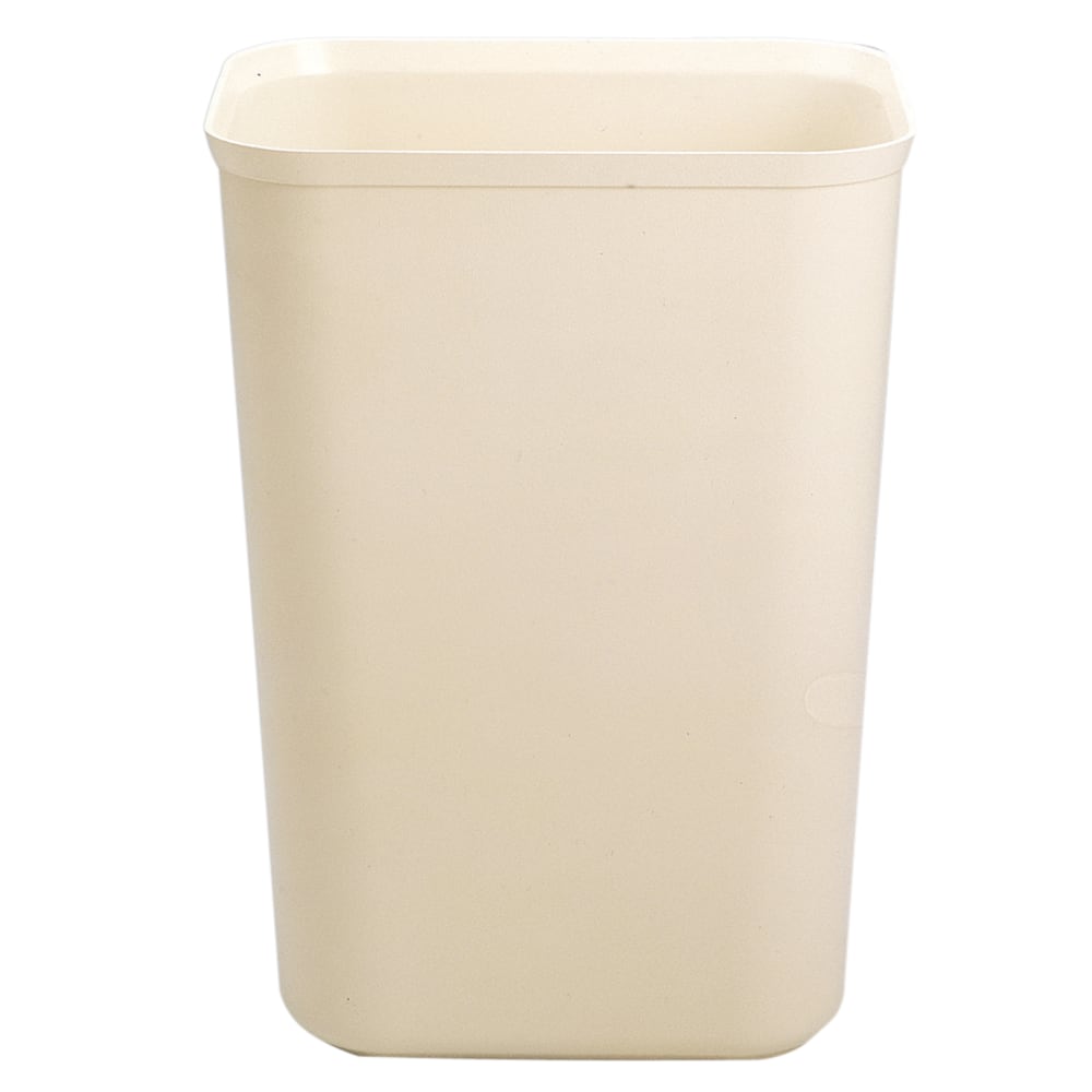 Rubbermaid Fire-Resistant Wastebasket, 7 Gallons, Beige MPN:FG254300 BEIG