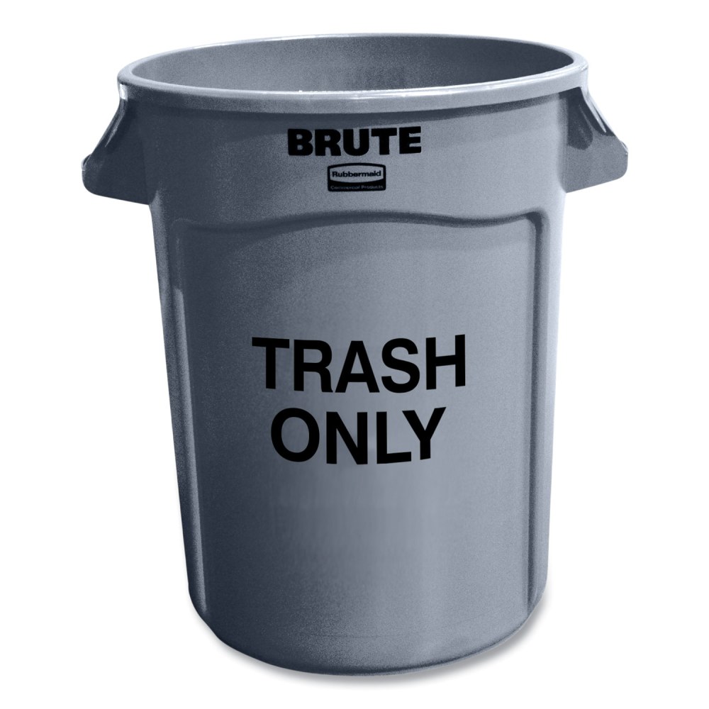 Rubbermaid Commercial Vented Round Brute Container, 