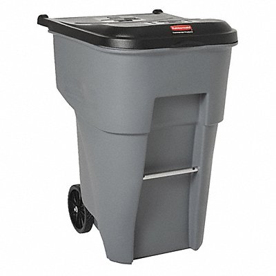 Trash Can 95 gal Gray Plastic MPN:FG9W2200GRAY