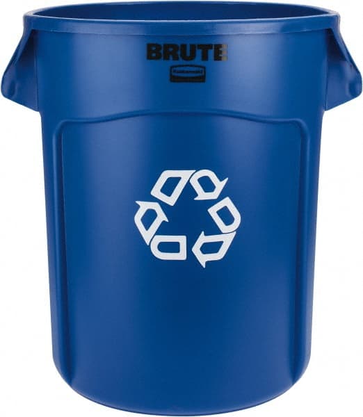 Recycling Container: 20 gal, Round, Blue MPN:FG262073BLUE