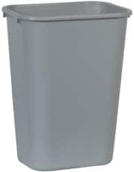 Trash Can: 41 qt, Rectangle, Gray MPN:FG295700GRAY