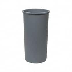 Untouchable 22 Gal Round Gray Trash Can MPN:FG354600GRAY
