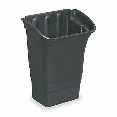 Refuse Bin 8 gal Black 12-1/8 in L MPN:FG335388BLA