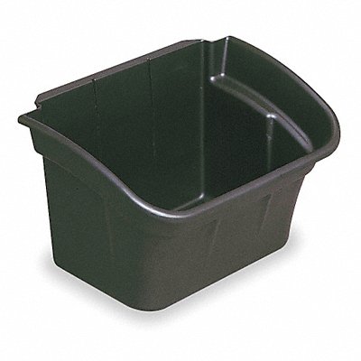 Utility Bin 4 gal Black 17 in W MPN:FG335488BLA