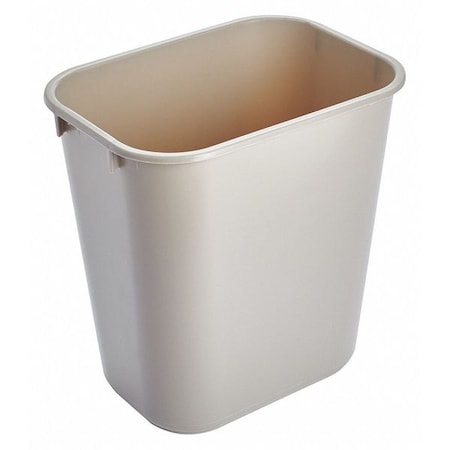 Wastebasket Small Rect 14QT/13L Beig MPN:FG295500BEIG