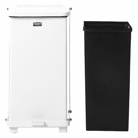 Defenders Sq Step Can 95L/25G MPN:FGST40EPLWH