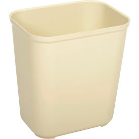 Rubbermaid® Fire Resistant Fiberglass Wastebasket 7 Gallon Beige FG254300BEIG